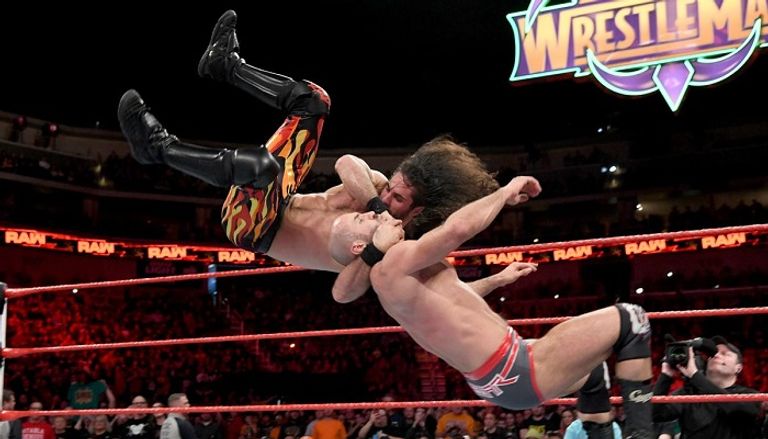 جوردان خلال تدخله في النزال