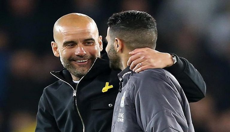 جوارديولا - محرز بيب جوارديولا - رياض محرز