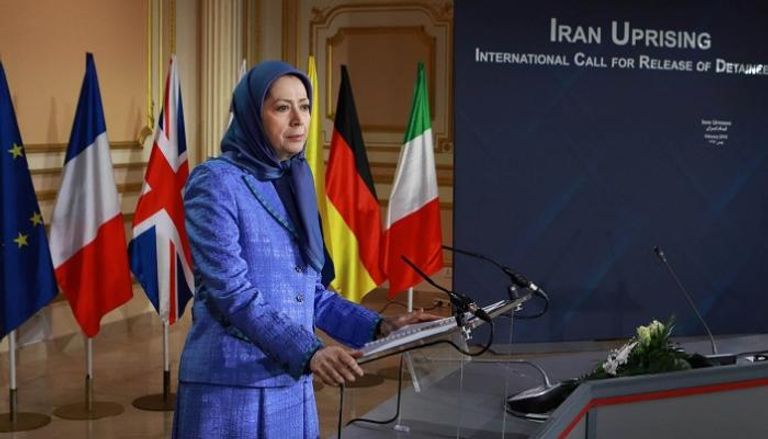 رئيسة الجمهورية المنتخبة من قبل المقاومة الإيرانية مريم رجوي