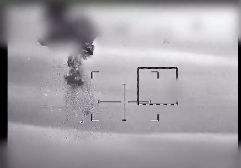 موقع حطام الطائرة الإسرائيلية- أ.ف.ب