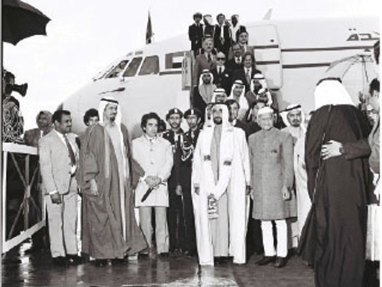 زيارة الشيخ زايد بن سلطان آل نهيان إلى الهند الإمارات والهند.. علاقة تاريخية