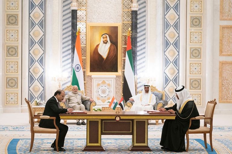 بعدتوقيع اتفاق التعاون بين أدنوك وائتلاف الشركات الهندية