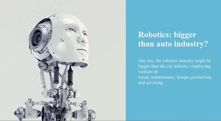 صناعة الروبوتات ستدخل في جميع المجالات ميتشيو كاكو أستاذ الفيزياء النظرية ومستشرف المستقبل