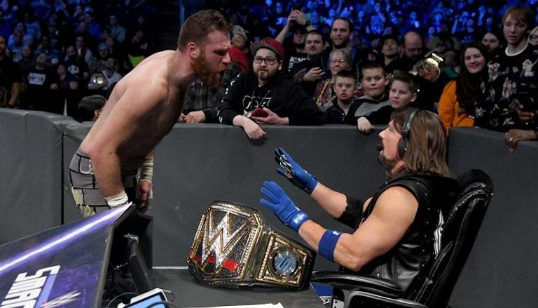 دانيال براين يعلن عن نزال ثلاثي على بطولة WWE