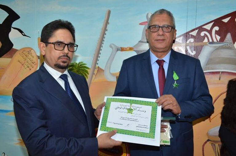 تكريم الموسيقار راجح داود في موريتانيا