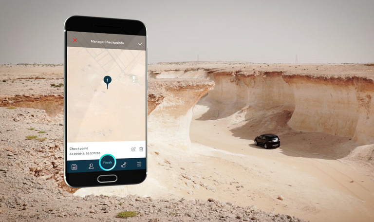 تطبيق "أرضي" يكشف مسار الرحلات قبل الانطلاق على الطرق الوعرة