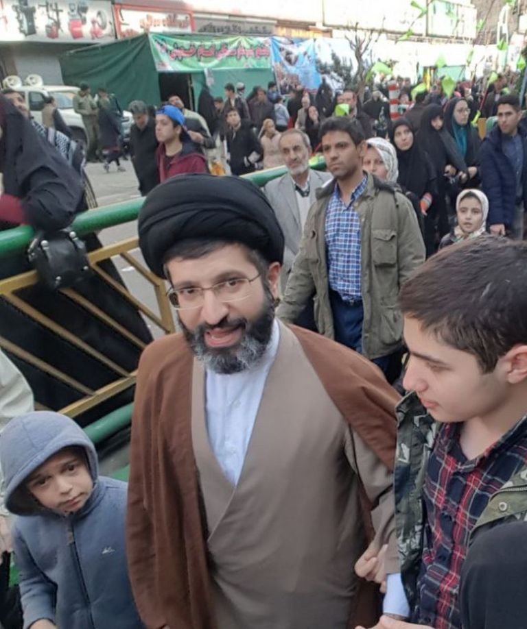 مرشد إيران علي خامنئي والرئيس الإيراني حسن روحاني