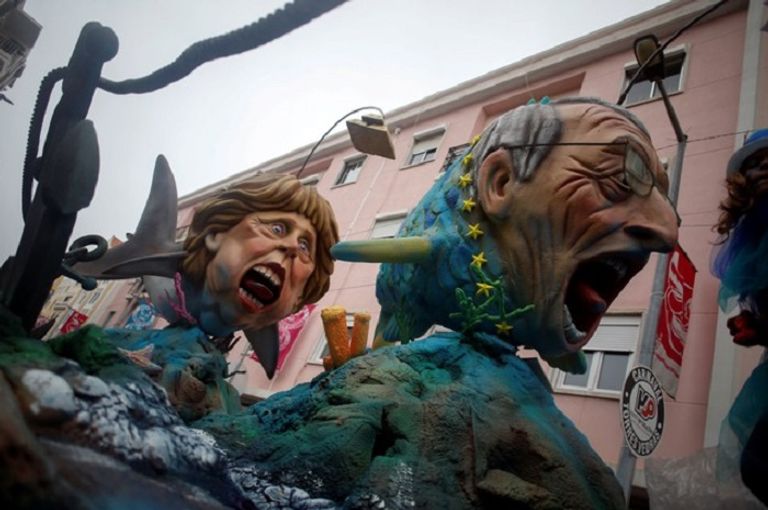 كرنفال برتغالي يسخر من ترامب وبوتين وكيم جونج أون