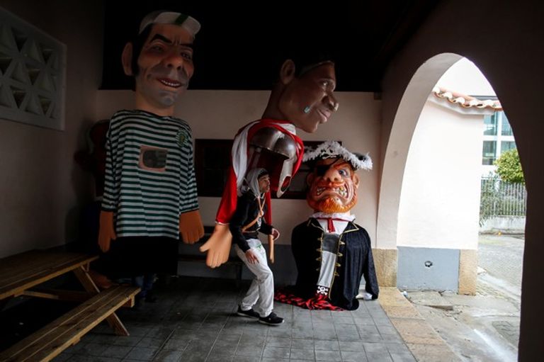 كرنفال برتغالي يسخر من ترامب وبوتين وكيم جونج أون