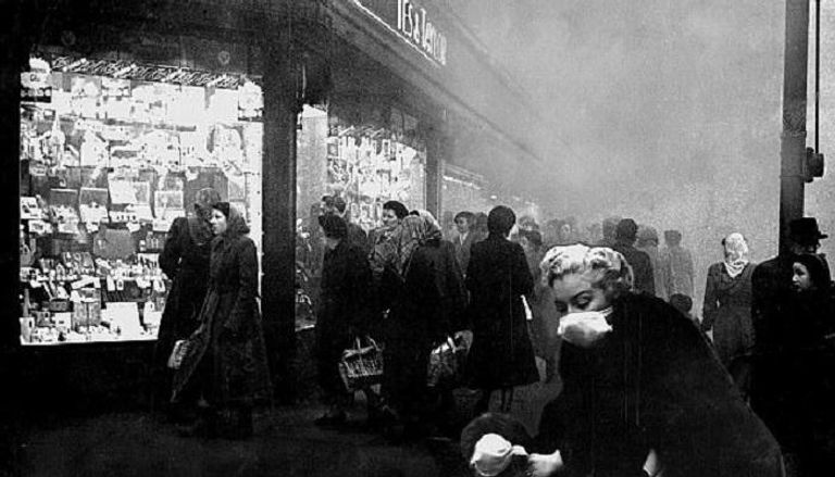 الضباب الدخاني العظيم بلندن عام 1952