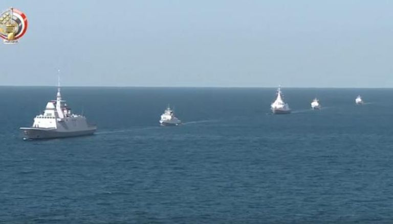القوات البحرية المصرية تنفذ أنشطة تدريبية بمسرح عمليات البحر المتوسط