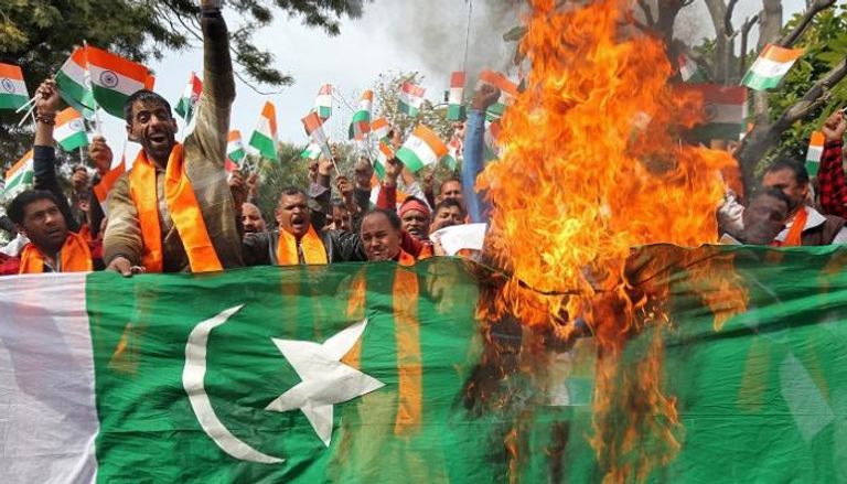 مظاهرات غضب هندية ضد باكستان - رويترز