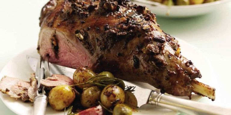 فخدة الخروف في الفرن طريقة عمل فخدة الخروف في الفرن