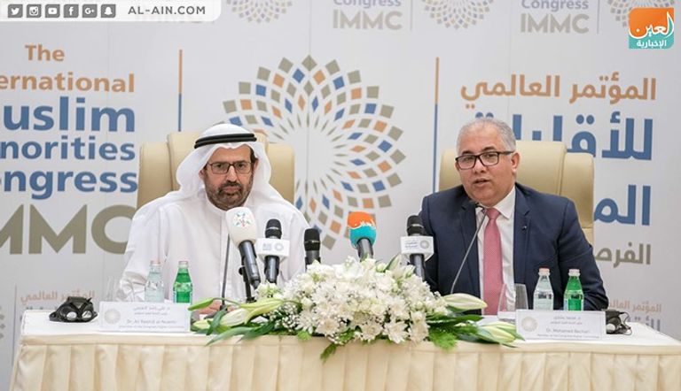 الدكتور علي راشد النعيمي خلال الإعلان عن المؤتمر