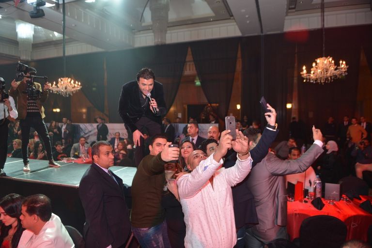 رامي صبري في حفل عيد الحب