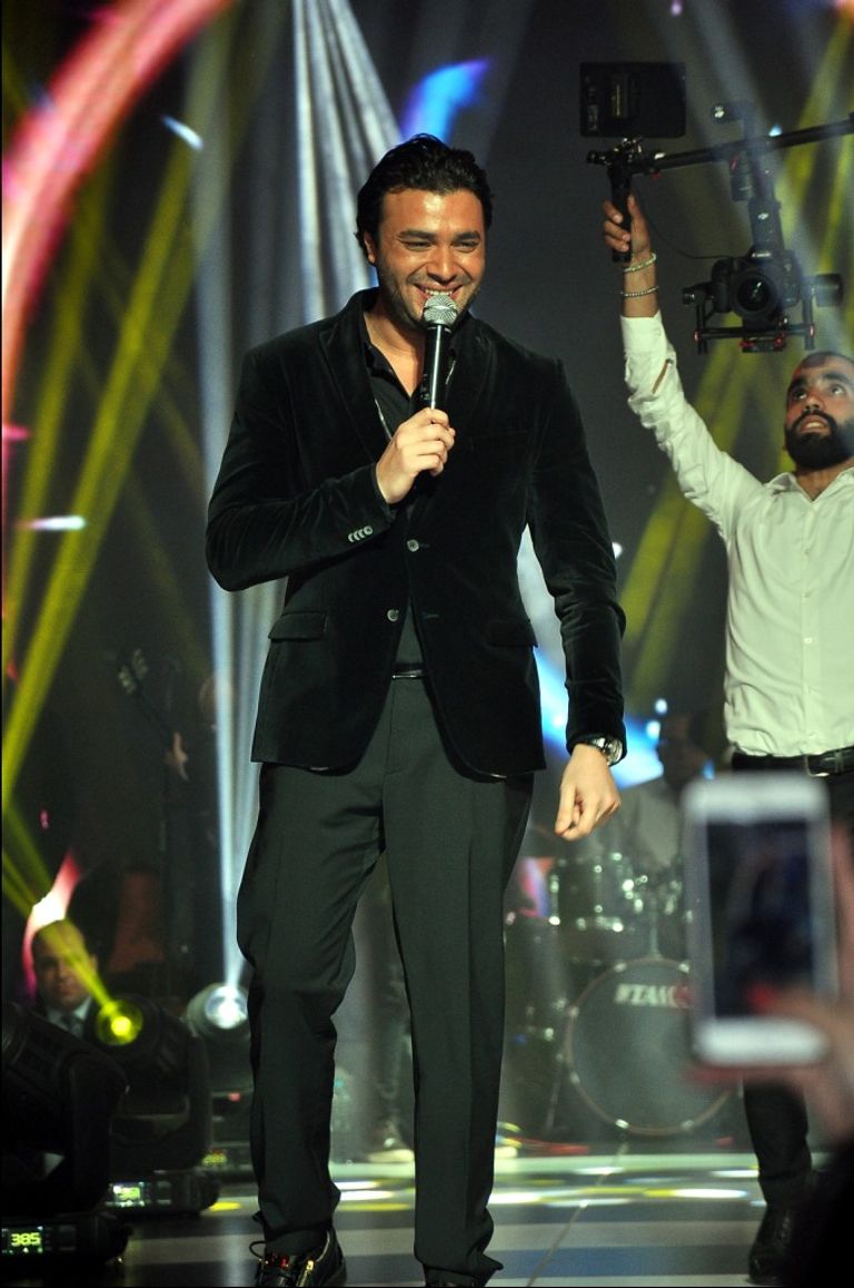 رامي صبري في حفل عيد الحب