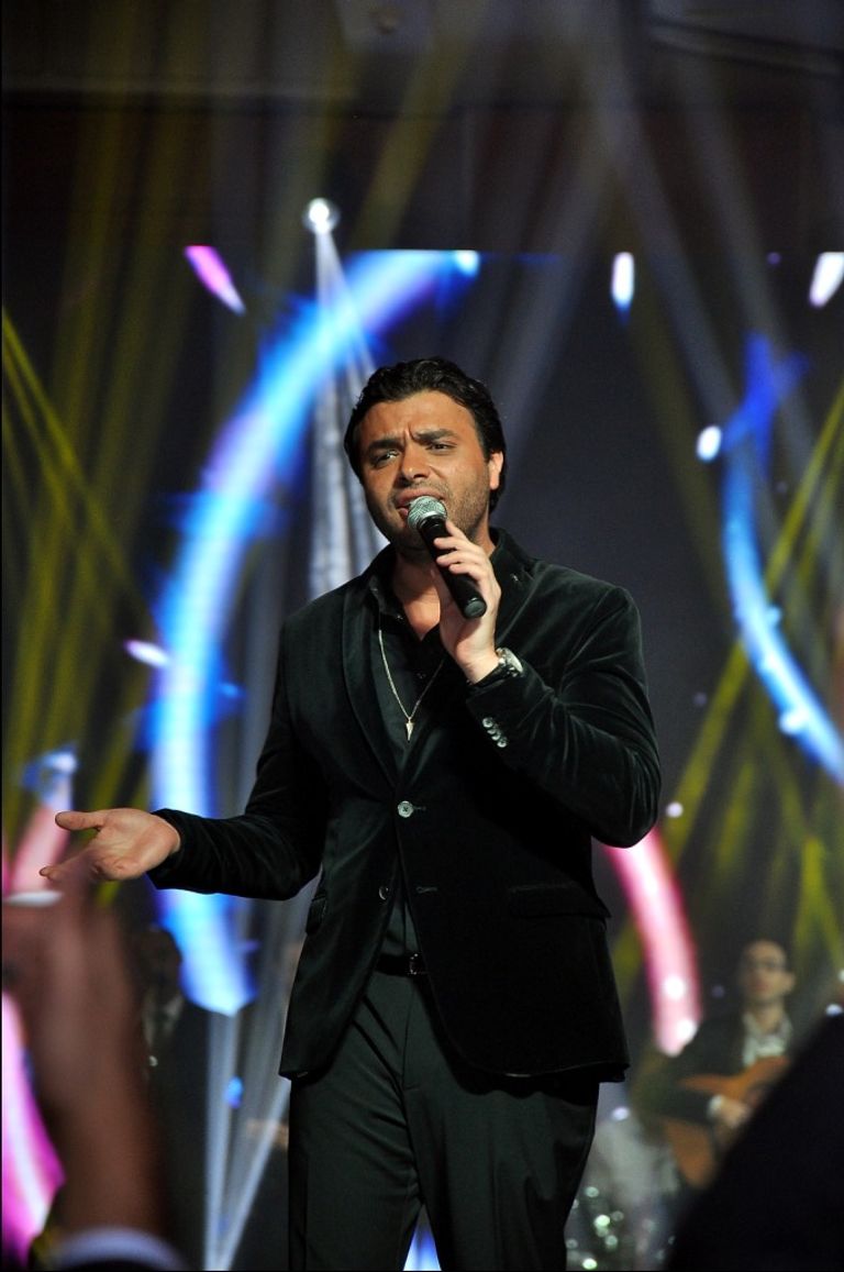 رامي صبري في حفل عيد الحب