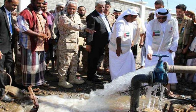 تدشين مشروع مياه بمحافظة لحج