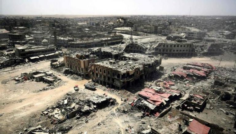 مدينة الموصل بعد تحريرها من قبضة تنظيم داعش الإرهابي
