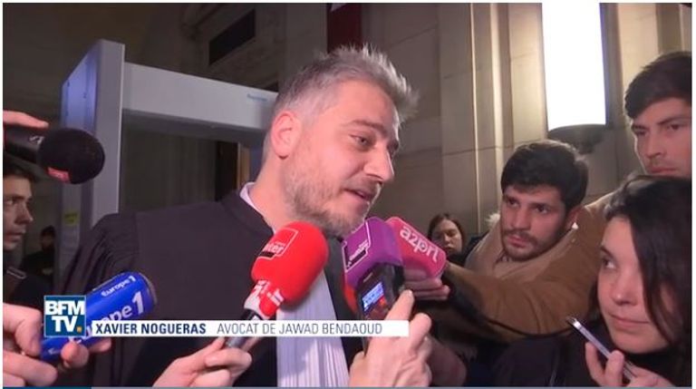 محامي بن داود عقب النطق بالحكم متحدثا لوسائل الإعلام جواد بن داود