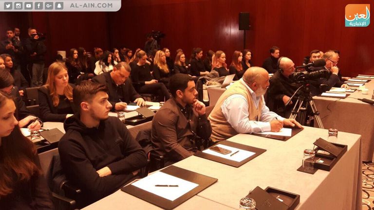 من جلسة ملاحقة إرهاب قطر على هامش مؤتمر ميونيخ الدولي للامن مؤتمر ملاحقة قطر بميونيخ يوصي بالتصدي لإرهاب تنظيم الحمدين