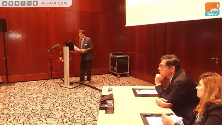 من جـلسة ملاحقة إرهاب قطر على هامش مؤتمر ميونيخ الدولي للأمن مؤتمر ملاحقة قطر بميونيخ يوصي بالتصدي لإرهاب تنظيم الحمدين