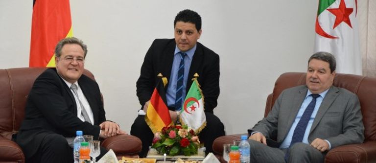 لقاء المدير العام للأمن الجزائري ورئيس الشرطة الفيدرالية الألمانية لقاء وزير الخارجية الجزائري والمسؤولة الأمريكية