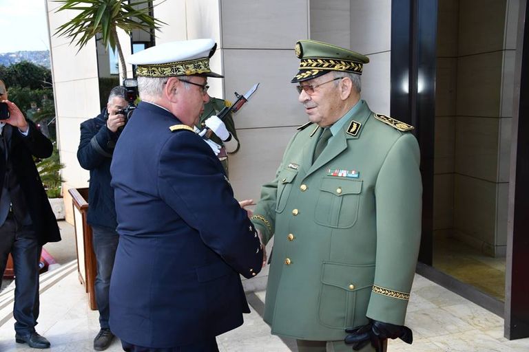 لقاء قائد أركان الجيش الجزائري ورئيس الأركان الخاص للرئيس الفرنسي لقاء وزير الخارجية الجزائري والمسؤولة الأمريكية