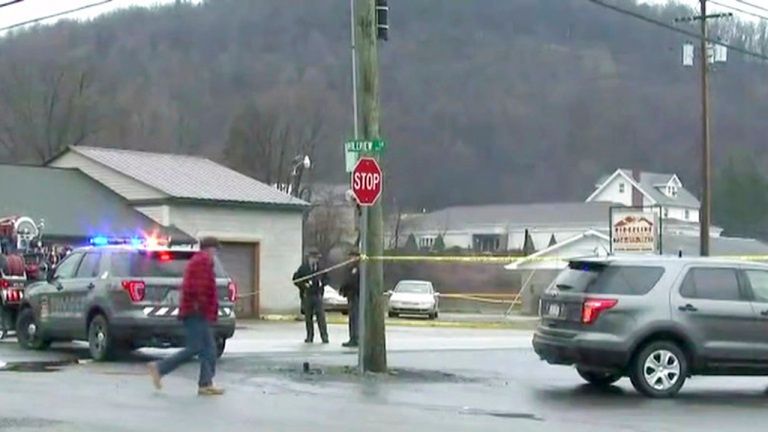 إطلاق نار بولاية بنسلفانيا الأمريكية جانب من حادث إطلاق نار بلاس فيجاس