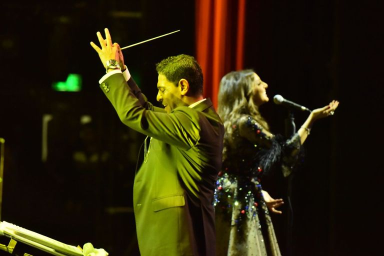 أنغام في حفل ختام مهرجان فبراير الكويت