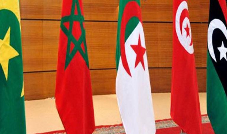 أعلام الدول المغاربية سفارة المملكة المغربية في الجزائر