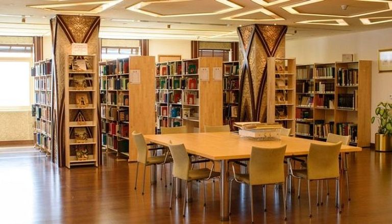 مكتبة جامع الشيخ زايد 