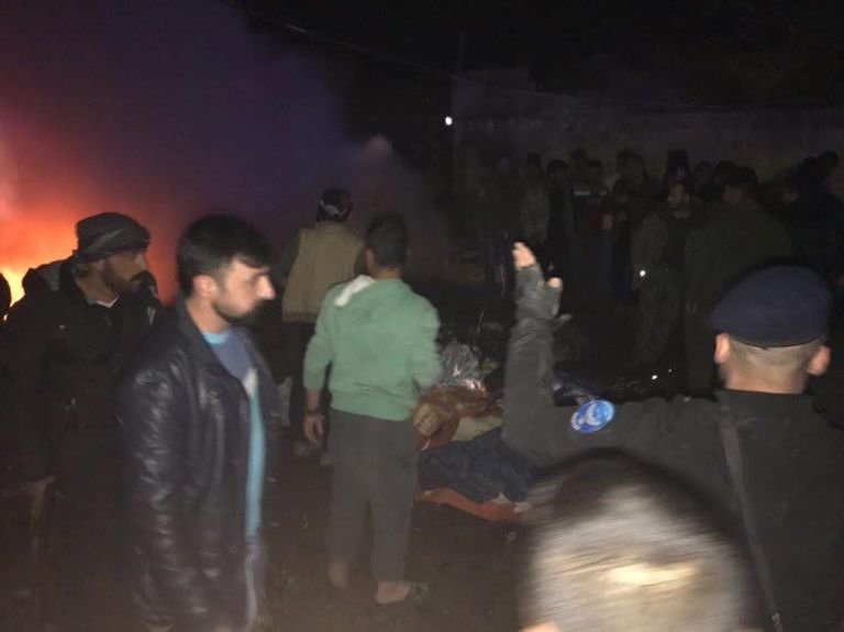 انفجار سيارة مفخخة بمدينة القامشلي السورية موقع الانفجار بمدينة القامشلي