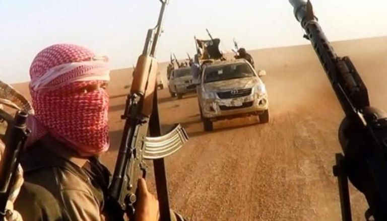 عناصر من تنظيم داعش الإرهابي-أرشيفية