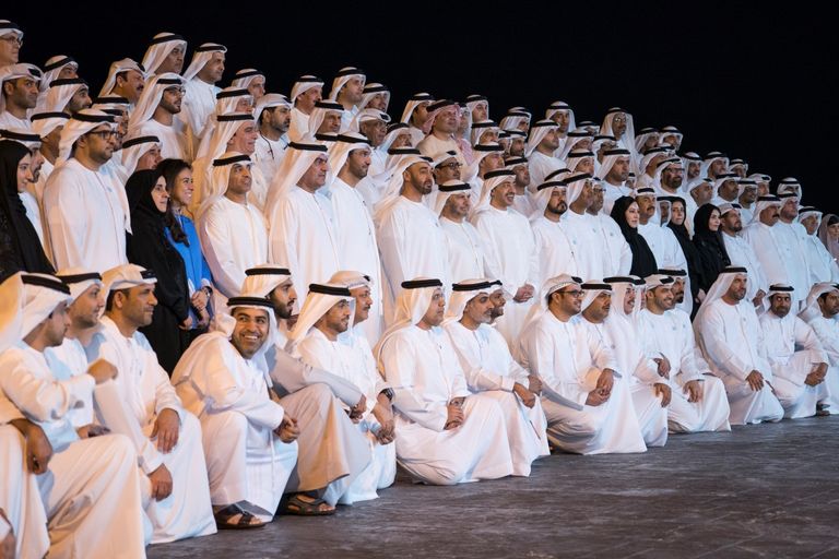 الشيخ محمد بن زايد آل نهيان يلتقي سفراء الإمارات