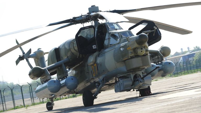 مروحية صياد الليل الروسية وزير الخارجية الروسي سيرجي لافروف ونظيره الجزائري