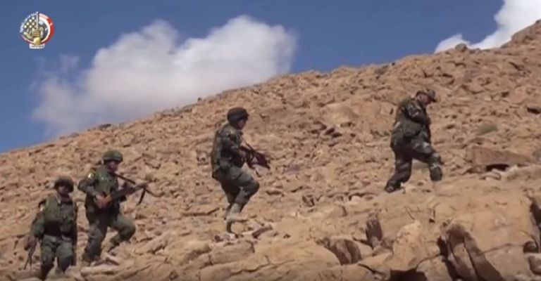 جانب من العملية سيناء 2018 الجيش المصري يواصل دحر الإرهاب لليوم الـ12 من