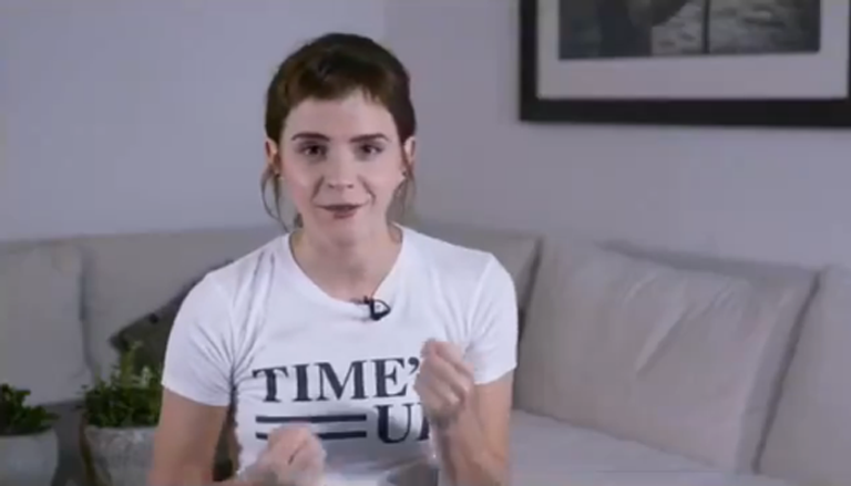 إيما واتسون تروّج لحملة "تايمز أب"