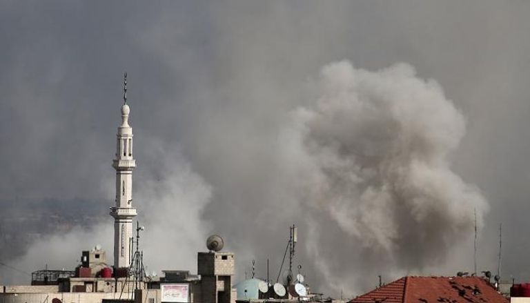 الغوطة الشرقية تتعرض لقصف عنيف