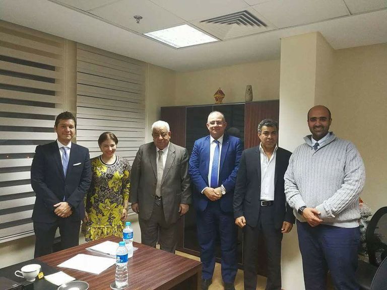 أسامة الشيخ وداليا خورشيد 