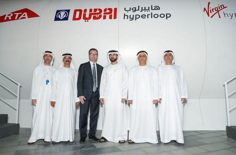 منصة هايبرلوب لأول مرة في العالم الشيخ حمدان بن محمد يشهد إطلاق فعاليات شهر الابتكار