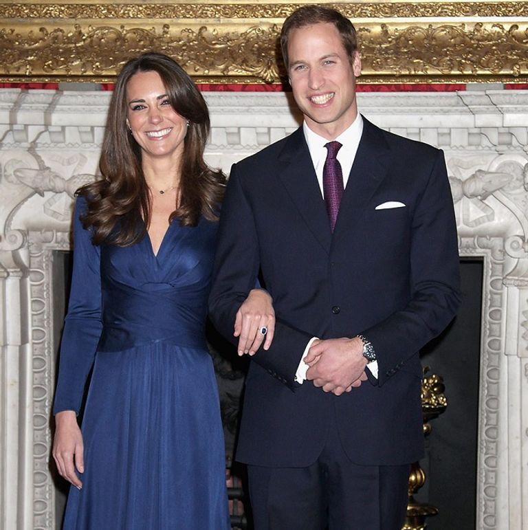 كيت ميدلتون والأمير وليام الأمير هاري وخطيبته ميجان ماركل