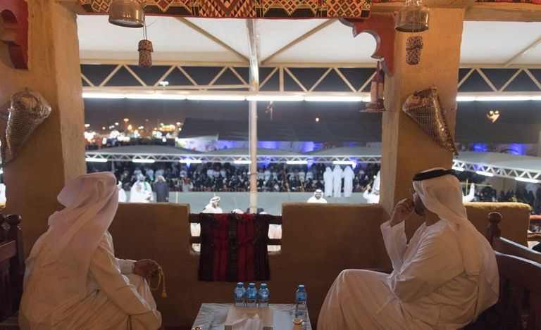 جناح دولة الإمارات بالجنادرية إقبال واسع على جناح الإمارات بالجنادرية