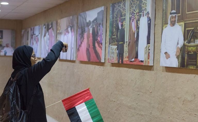 جناح دولة الإمارات بالجنادرية إقبال واسع على جناح الإمارات بالجنادرية