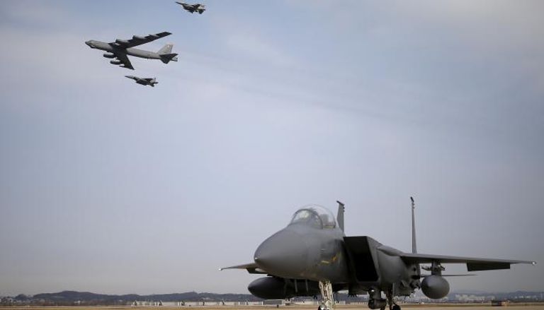 طائرات أمريكية تعمل ضمن قوات التحالف الدولي لمحاربة داعش