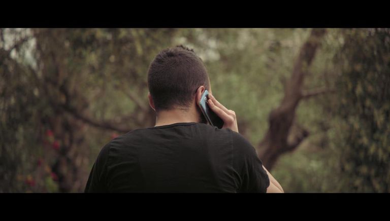 مشهد من فيلم العبور 