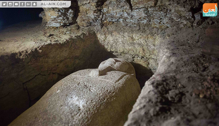 اكتشاف أثري مهم في المنيا جنوب مصر