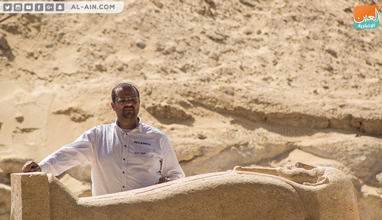 اكتشاف أثري مهم في المنيا جنوب مصر