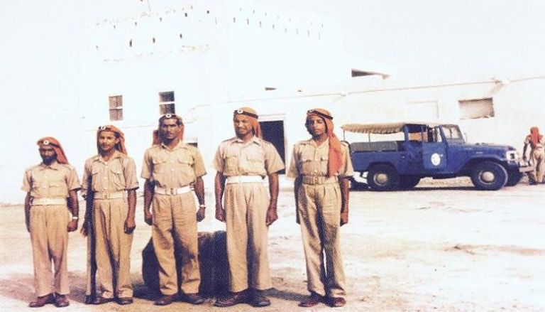 شرطة أبوظبي في الستينيات