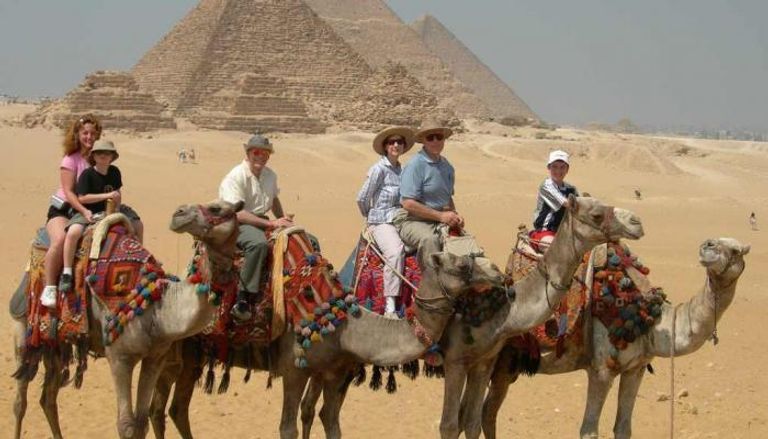 سياح روس في مصر- أرشيف